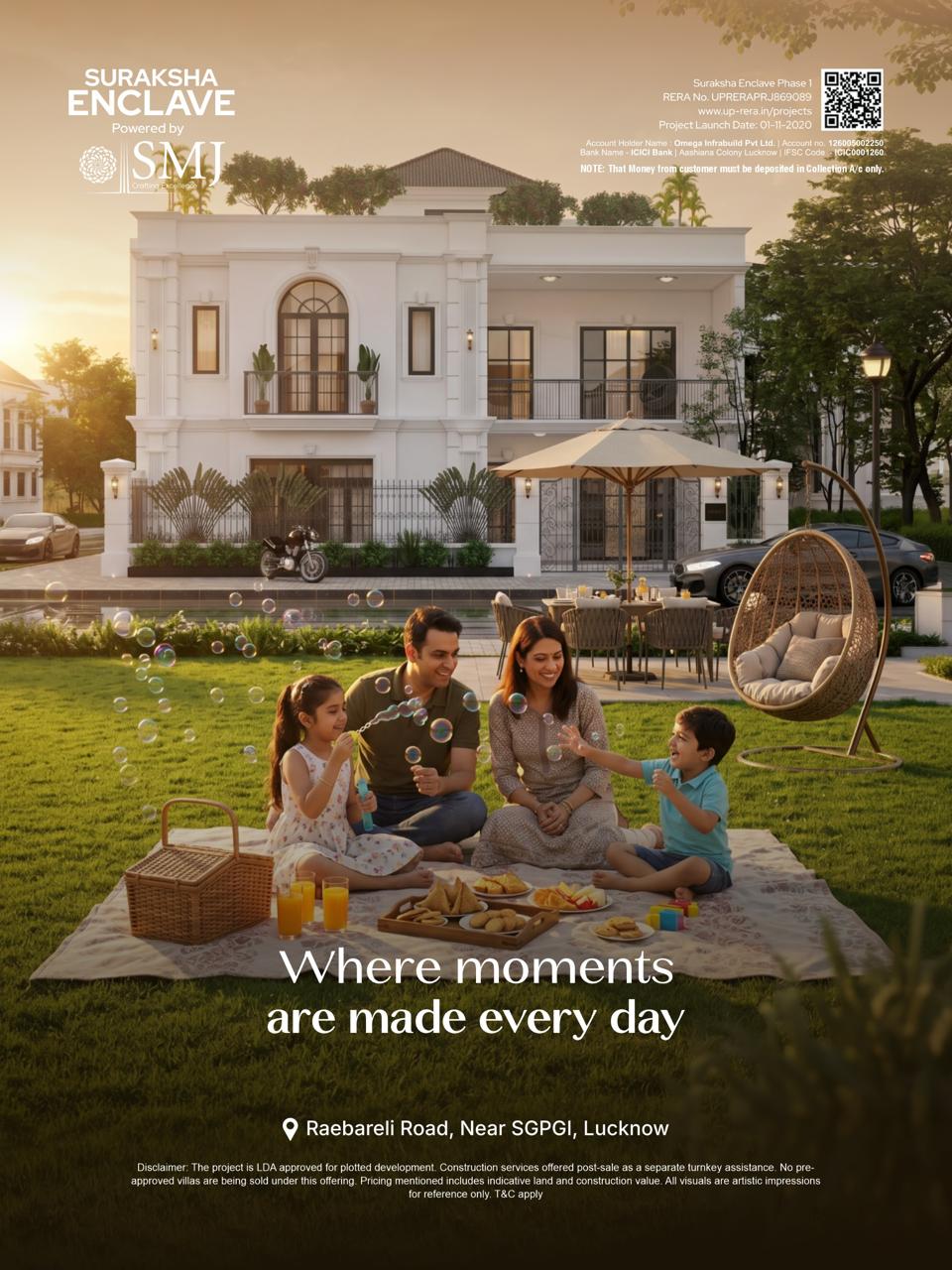 Luxury brand marketing campaign creative showcasing high-end visual design